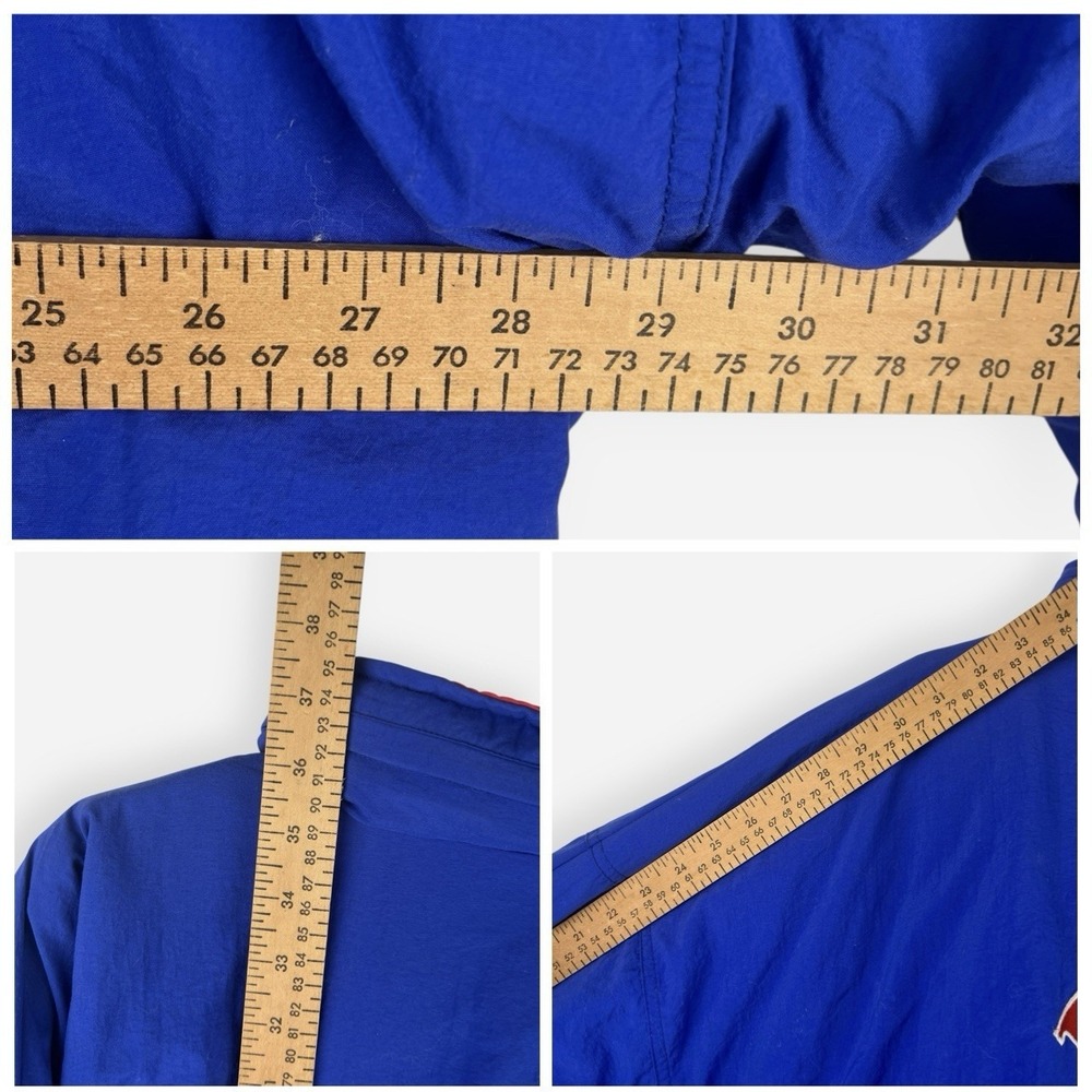 Vintage adidas USA Puffer Coat Red White Blue 3 Stripe‎ XL Team Olympics Soccer - Picture 12 of 12